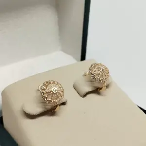 Л. С. Серьги золотые 585 проба, 1.31гр