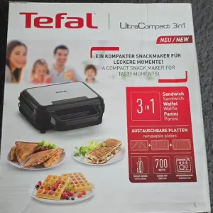 Вафельница 3в1 Tefal UltraCompact SW383D10